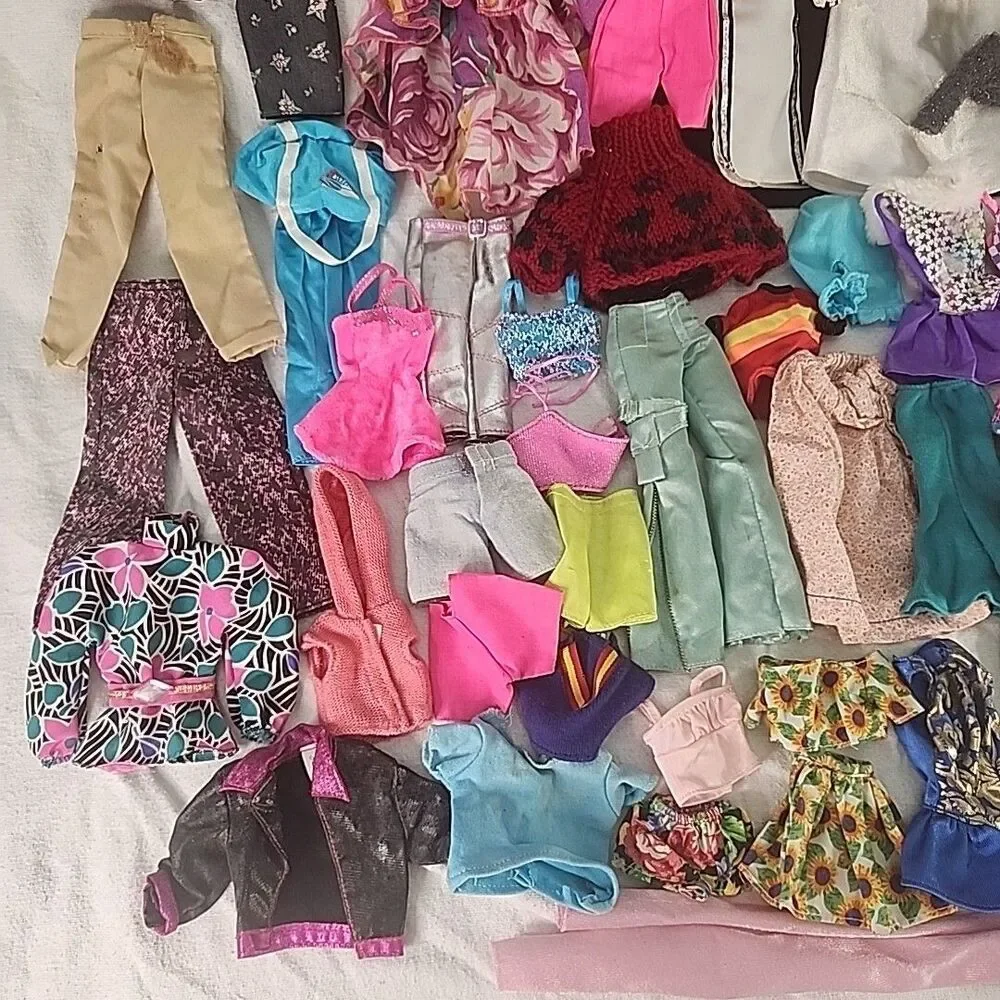 Barbie Clothing, Acc, Parts Ken 150+ Piece Diverse Lot Over $1000 1960s-? VNTG